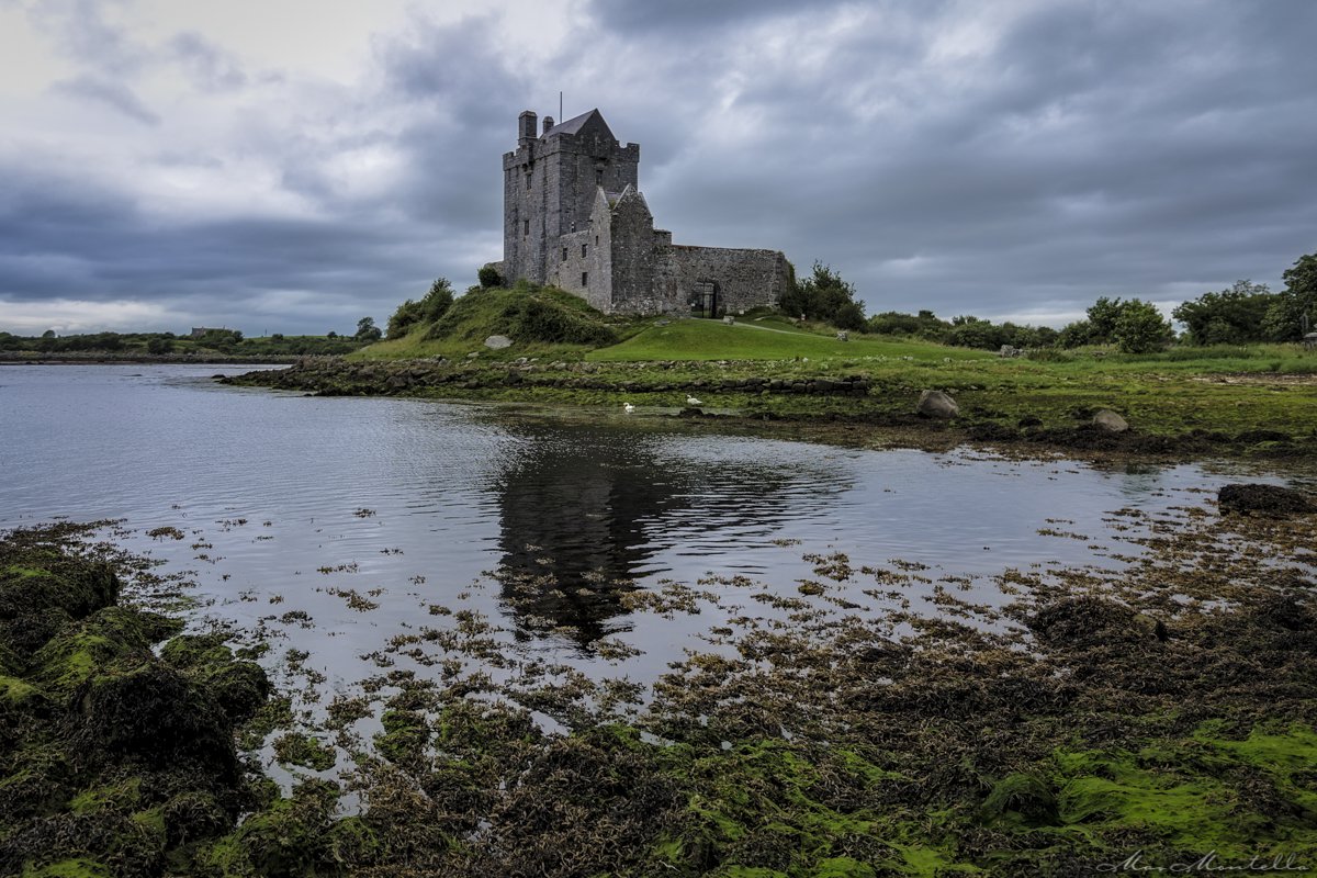 Dunguire Castle, fotografia dell'Irlanda