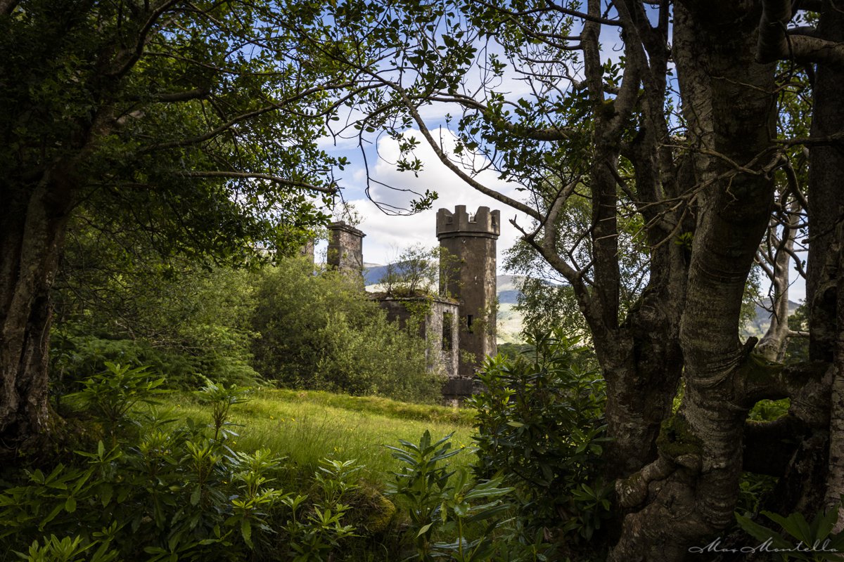 Castle ruins, viaggio in Irlanda